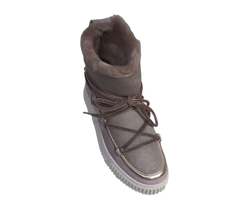 002016958. 05.1М19 Cortina nubuck-shearling charme-platinum